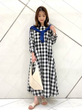 井上 裕美さん(レディース・158cm)の春コーディネート