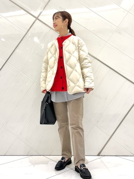 井上　裕美さん（レディース・158cm）の秋コーディネート