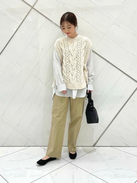 井上　裕美さん（レディース・158cm）の秋コーディネート