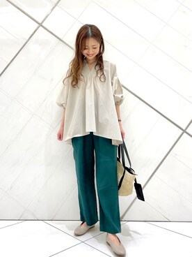 井上 裕美さん(レディース・158cm)の春コーディネート