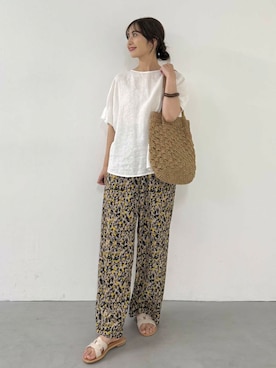 イノウエ ユミさん（レディース・158cm）の夏コーディネート