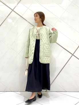 井上　裕美さん（レディース・158cm）の春コーディネート