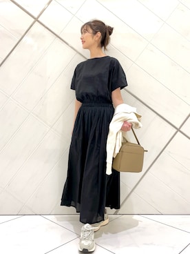 井上　裕美さん（レディース・158cm）の夏コーディネート