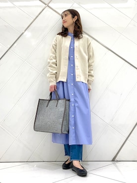 井上　裕美さん（レディース・158cm）の冬コーディネート