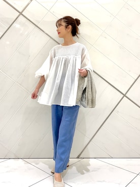 井上 裕美さん(レディース・158cm)の春コーディネート