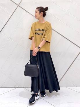 「URBAN RESEARCH DOORS（アーバンリサーチドアーズ）のアイテム」を使った、井上　裕美さん（レディース・158cm）の夏コーディネート