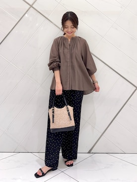 井上　裕美さんのコーディネート