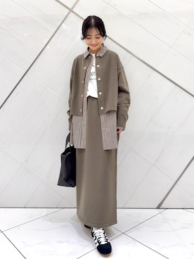 「URBAN RESEARCH DOORS（アーバンリサーチドアーズ）のアイテム」を使った、井上　裕美さん（レディース・158cm）の秋コーディネート