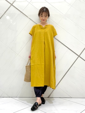 井上　裕美さん（レディース・158cm）の夏コーディネート