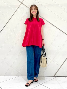 井上 裕美さん(レディース・158cm)の春コーディネート