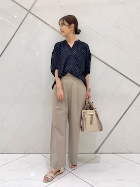 イノウエ ユミさん（レディース・158cm）の夏コーディネート