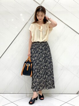 井上 裕美さん(レディース・158cm)の夏コーディネート