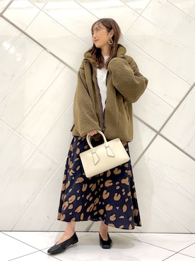 井上 裕美さん(レディース・158cm)の秋コーディネート