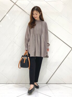 井上 裕美さん(レディース・158cm)の夏コーディネート