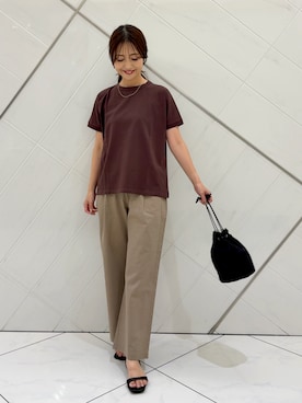 井上 裕美さん(レディース・158cm)の夏コーディネート