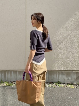 井上 裕美さん(レディース・158cm)の春コーディネート