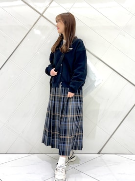 井上 裕美さん(レディース・158cm)の冬コーディネート