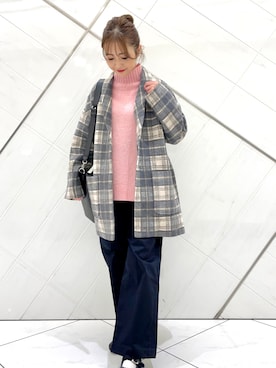 井上　裕美さん（レディース・158cm）の秋コーディネート