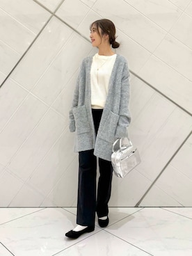 井上　裕美さん（レディース・158cm）の秋コーディネート