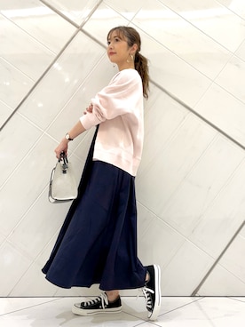 井上　裕美さん（レディース・158cm）の夏コーディネート