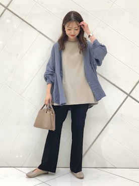 井上　裕美さん（レディース・158cm）の秋コーディネート