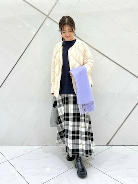 井上 裕美さん(レディース・158cm)の秋コーディネート