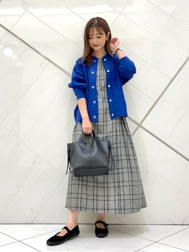 井上　裕美さん（レディース・158cm）の夏コーディネート