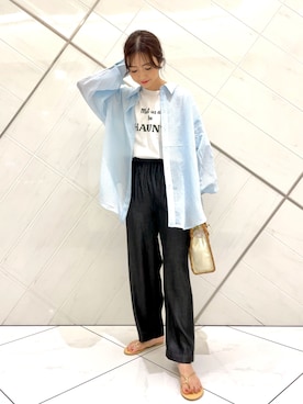 井上　裕美さん（レディース・158cm）の春コーディネート