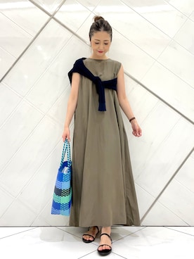 井上 裕美さん(レディース・158cm)の夏コーディネート