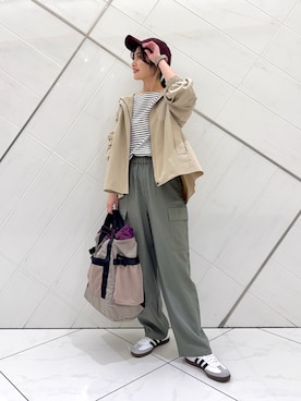 井上　裕美さん（レディース・158cm）の春コーディネート