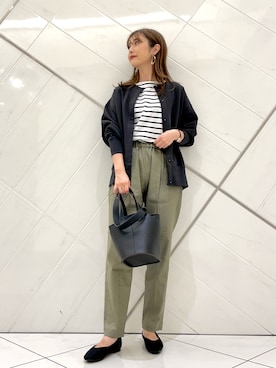 井上 裕美さん(レディース・158cm)の夏コーディネート