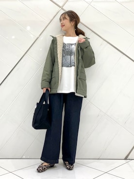 井上 裕美さん(レディース・158cm)の秋コーディネート