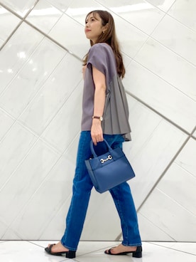 井上 裕美さん(レディース・158cm)の夏コーディネート