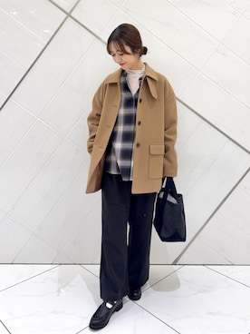 井上　裕美さん（レディース・158cm）の秋コーディネート