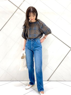 井上 裕美さん(レディース・158cm)の夏コーディネート