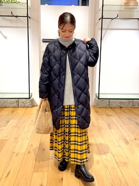 井上 裕美さん(レディース・158cm)の冬コーディネート