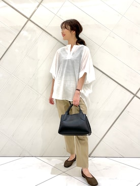 井上 裕美さん(レディース・158cm)の夏コーディネート