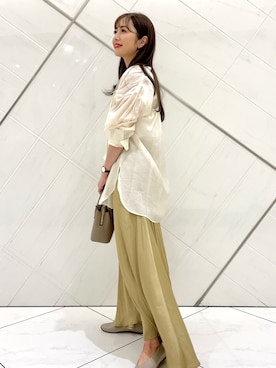 井上　裕美さん（レディース・158cm）の秋コーディネート