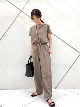 井上　裕美さん（レディース・158cm）の春コーディネート