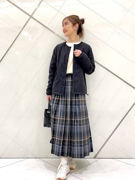 井上 裕美さん(レディース・158cm)の冬コーディネート