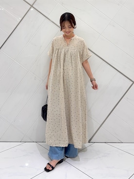 井上 裕美さん(レディース・158cm)の夏コーディネート