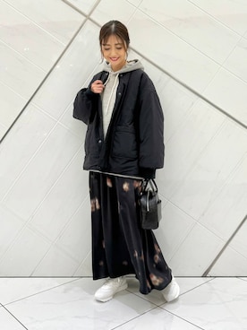 井上　裕美さん（レディース・158cm）の秋コーディネート