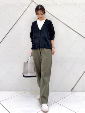 井上　裕美さん（レディース・158cm）の秋コーディネート