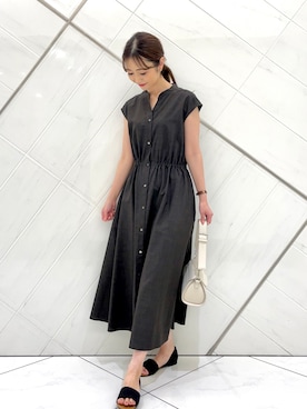 井上　裕美さん（レディース・158cm）の夏コーディネート