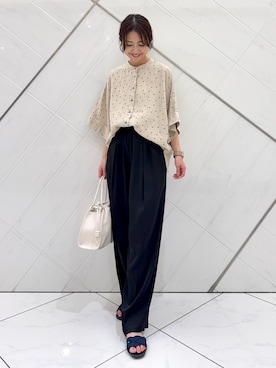 井上 裕美さん(レディース・158cm)の春コーディネート
