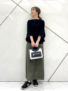 井上　裕美さん（レディース・158cm）の夏コーディネート