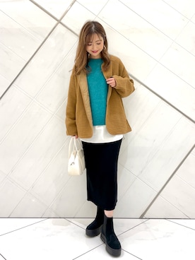 井上　裕美さん（レディース・158cm）の秋コーディネート