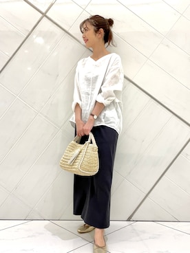 井上 裕美さん(レディース・158cm)の春コーディネート