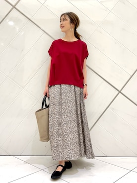 井上 裕美さん(レディース・158cm)の夏コーディネート