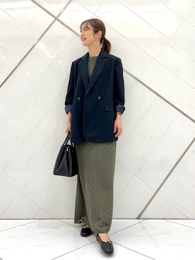 井上　裕美さん（レディース・158cm）の夏コーディネート